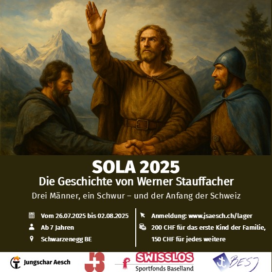 Flyer Sommerlager 2025